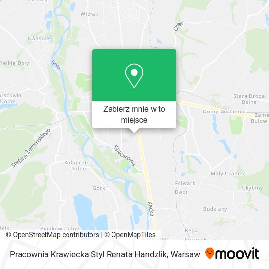 Mapa Pracownia Krawiecka Styl Renata Handzlik