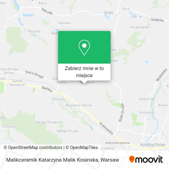 Mapa Malikceramik Katarzyna Malik Kosinska