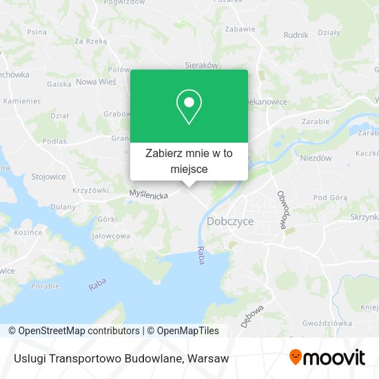 Mapa Uslugi Transportowo Budowlane