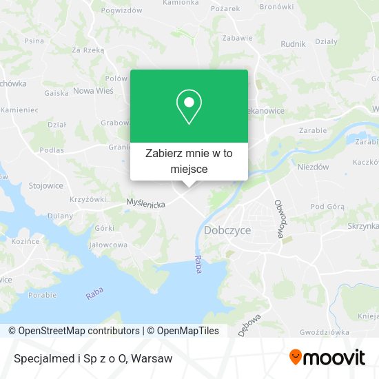 Mapa Specjalmed i Sp z o O