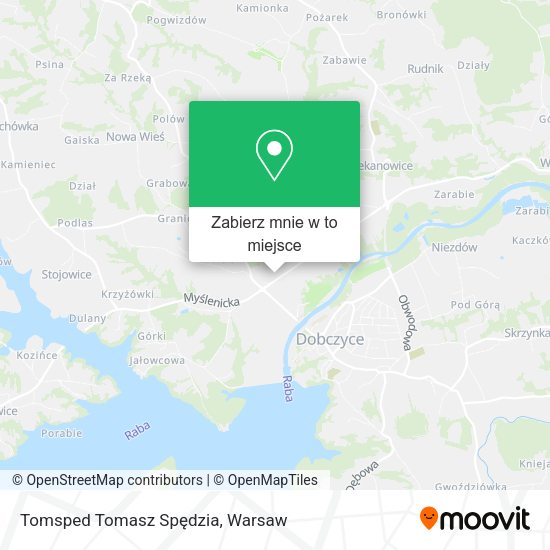 Mapa Tomsped Tomasz Spędzia