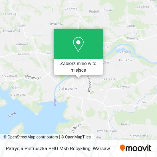 Mapa Patrycja Pietruszka PHU Msb Recykling