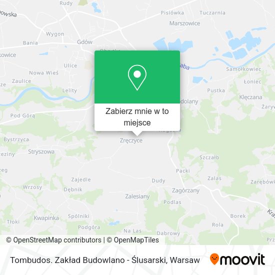 Mapa Tombudos. Zakład Budowlano - Ślusarski