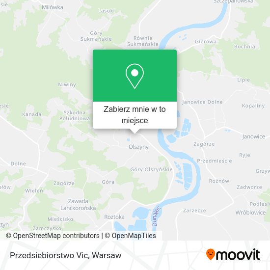 Mapa Przedsiebiorstwo Vic