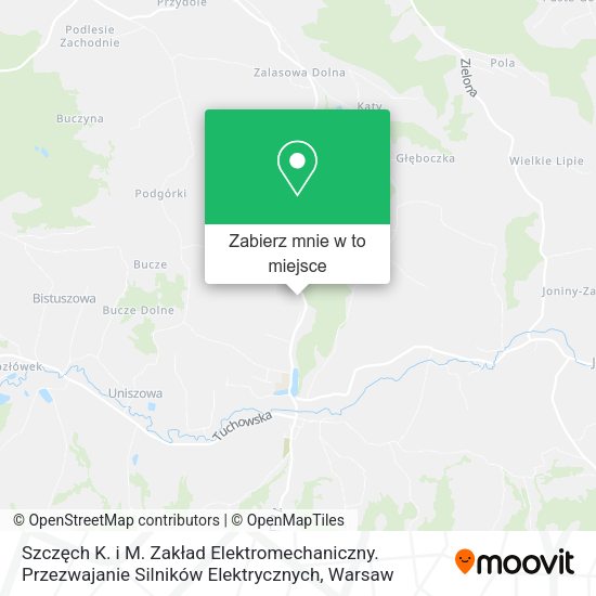 Mapa Szczęch K. i M. Zakład Elektromechaniczny. Przezwajanie Silników Elektrycznych