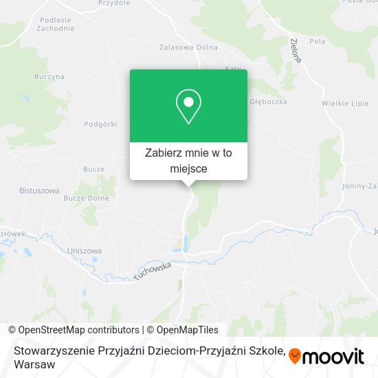 Mapa Stowarzyszenie Przyjaźni Dzieciom-Przyjaźni Szkole