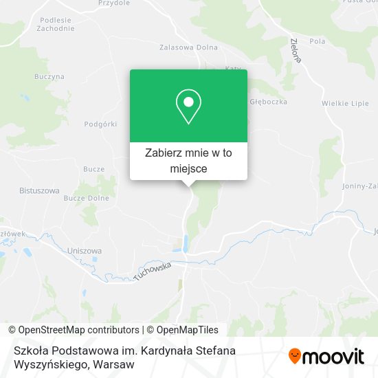 Mapa Szkoła Podstawowa im. Kardynała Stefana Wyszyńskiego