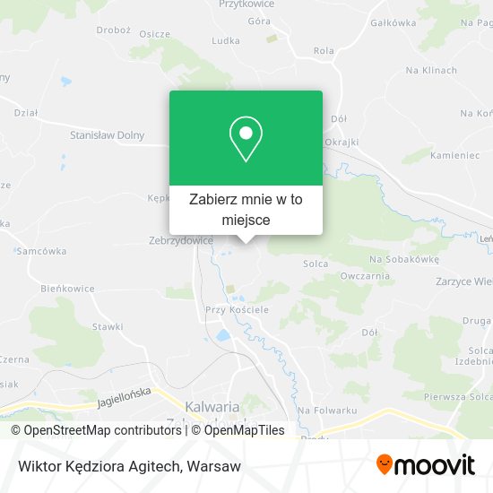 Mapa Wiktor Kędziora Agitech