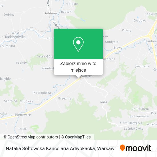 Mapa Natalia Sołtowska Kancelaria Adwokacka