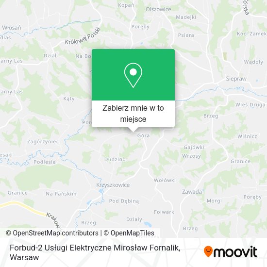 Mapa Forbud-2 Usługi Elektryczne Mirosław Fornalik