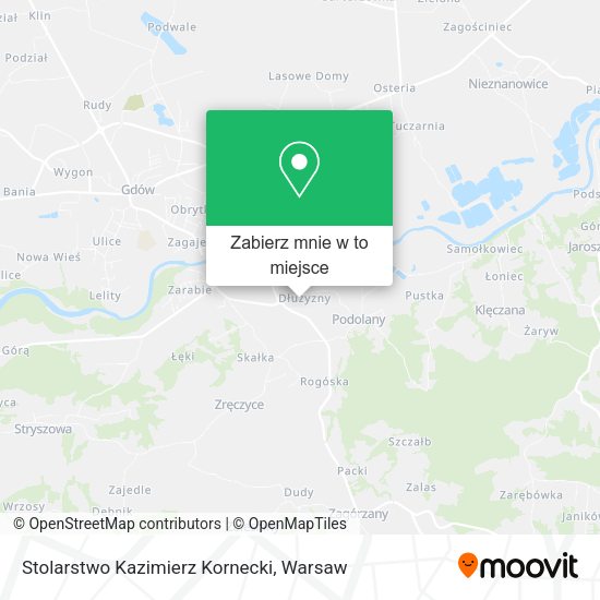 Mapa Stolarstwo Kazimierz Kornecki