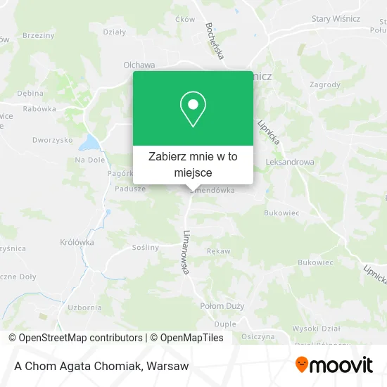 Mapa A Chom Agata Chomiak