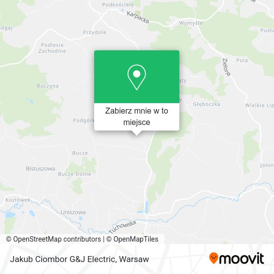 Mapa Jakub Ciombor G&J Electric