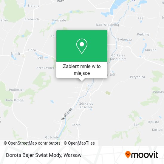 Mapa Dorota Bajer Świat Mody