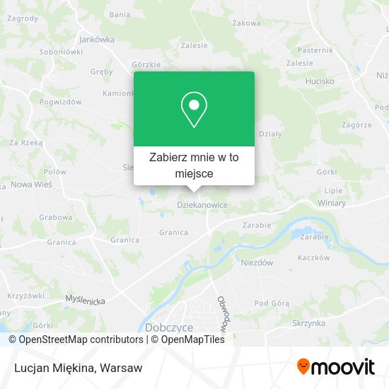 Mapa Lucjan Miękina