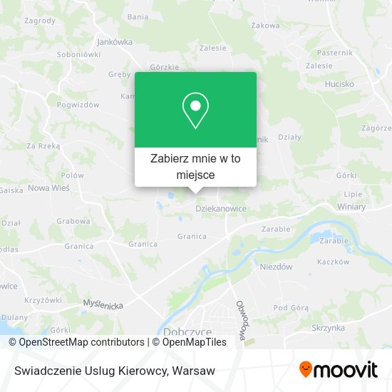 Mapa Swiadczenie Uslug Kierowcy