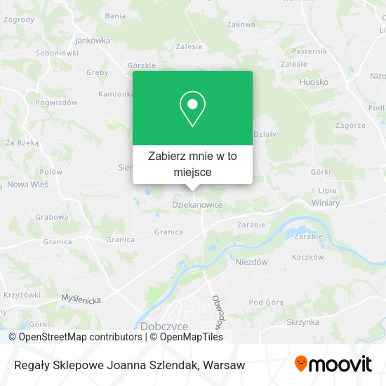 Mapa Regały Sklepowe Joanna Szlendak