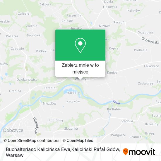 Mapa Buchalteriasc Kalicińska Ewa,Kaliciński Rafał Gdów