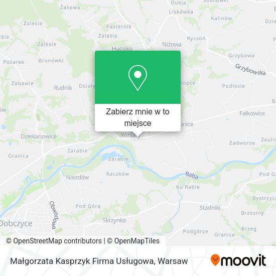 Mapa Małgorzata Kasprzyk Firma Usługowa