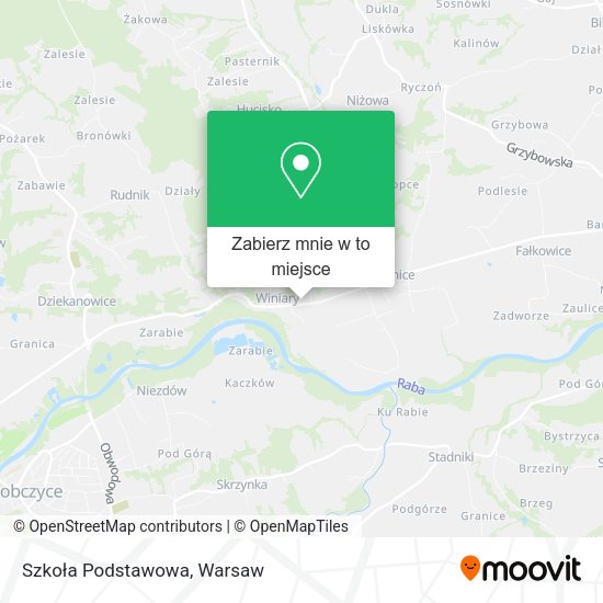 Mapa Szkoła Podstawowa