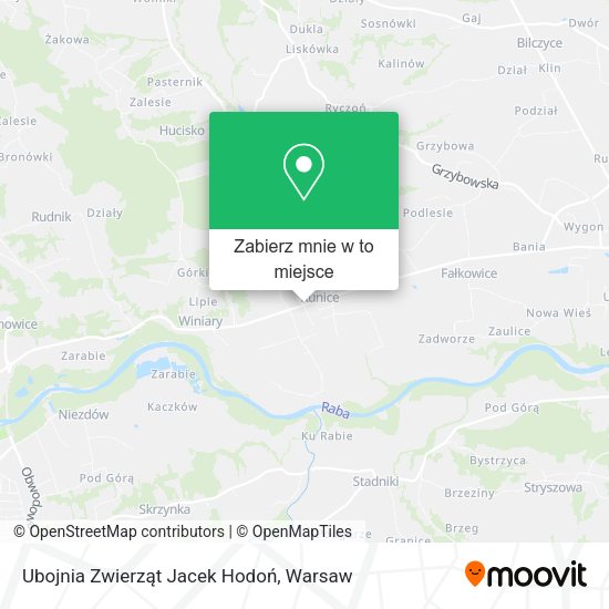 Mapa Ubojnia Zwierząt Jacek Hodoń