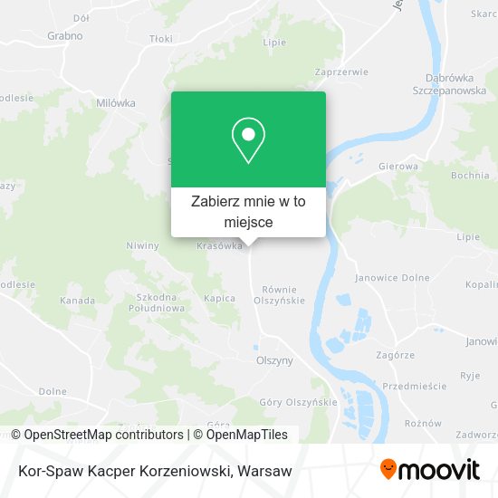 Mapa Kor-Spaw Kacper Korzeniowski