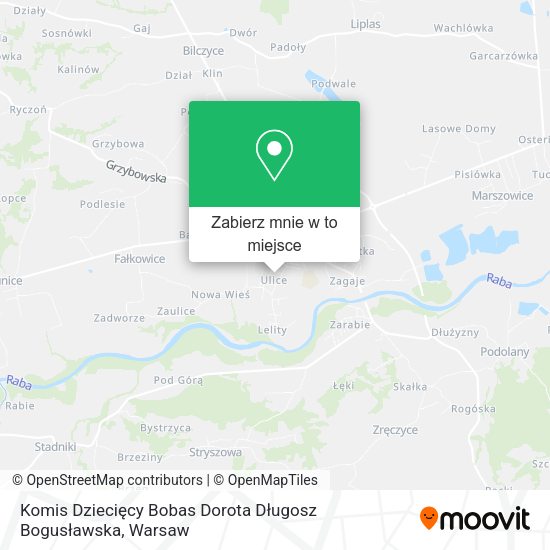 Mapa Komis Dziecięcy Bobas Dorota Długosz Bogusławska