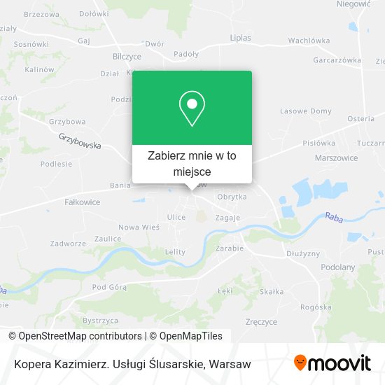 Mapa Kopera Kazimierz. Usługi Ślusarskie