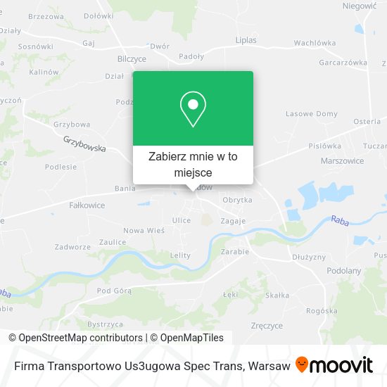 Mapa Firma Transportowo Us3ugowa Spec Trans