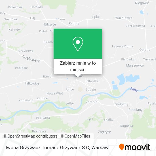 Mapa Iwona Grzywacz Tomasz Grzywacz S C