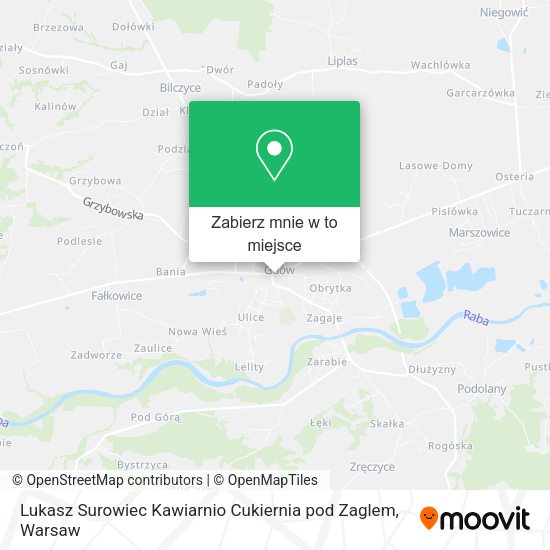 Mapa Lukasz Surowiec Kawiarnio Cukiernia pod Zaglem