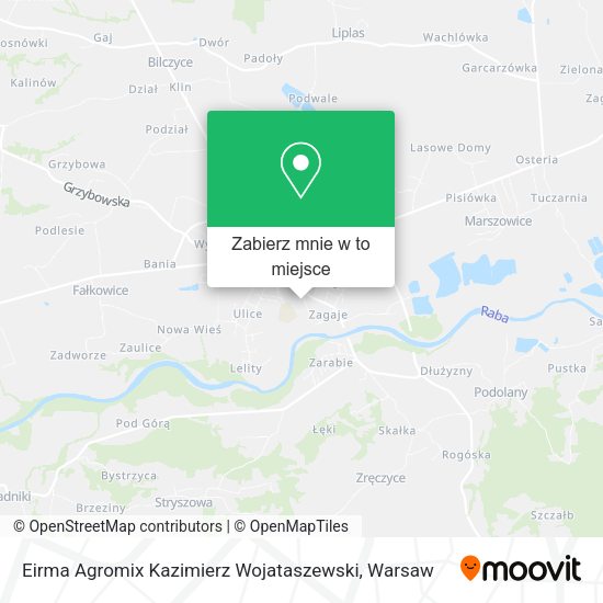 Mapa Eirma Agromix Kazimierz Wojataszewski