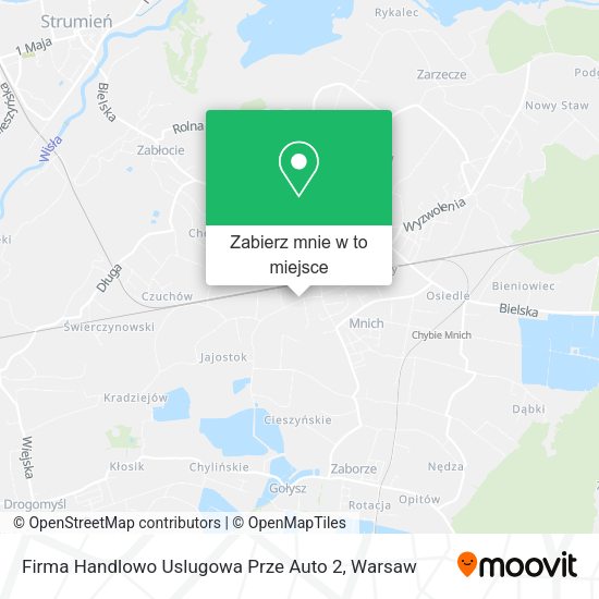 Mapa Firma Handlowo Uslugowa Prze Auto 2