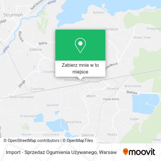 Mapa Import - Sprzedaż Ogumienia Używanego