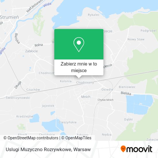 Mapa Uslugi Muzyczno Rozrywkowe