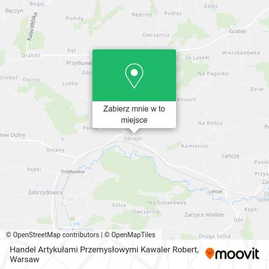 Mapa Handel Artykułami Przemysłowymi Kawaler Robert