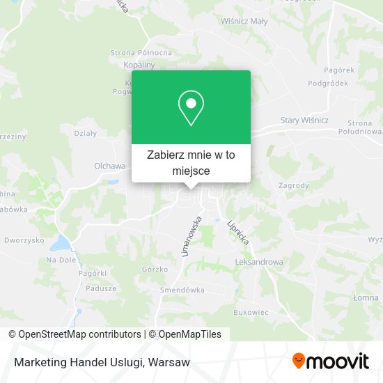 Mapa Marketing Handel Uslugi