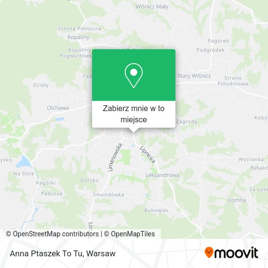 Mapa Anna Ptaszek To Tu