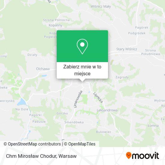 Mapa Chm Mirosław Chodur