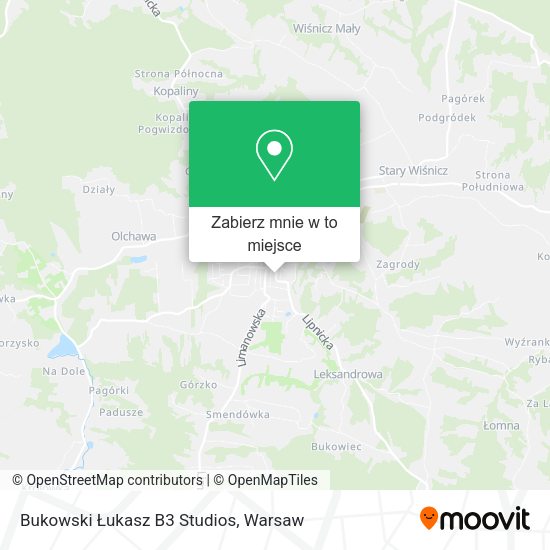 Mapa Bukowski Łukasz B3 Studios