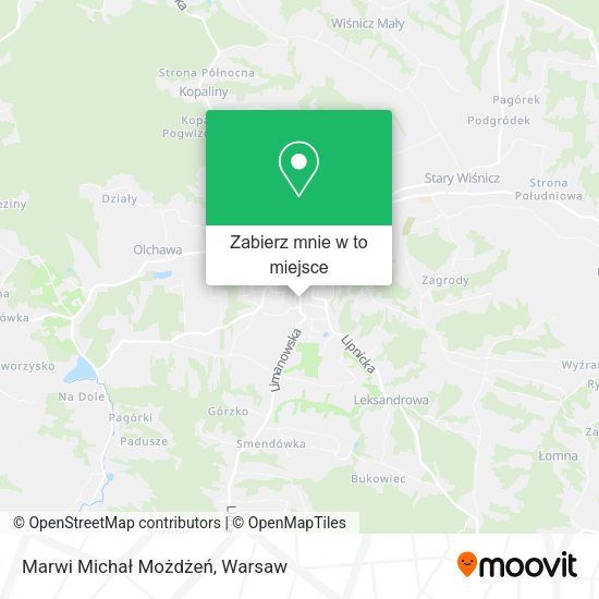 Mapa Marwi Michał Możdżeń