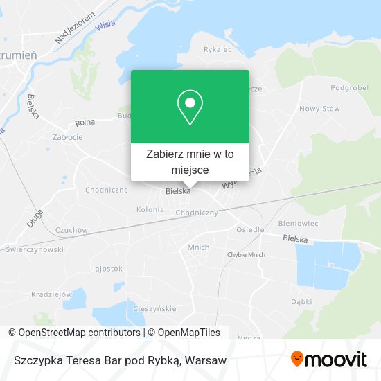 Mapa Szczypka Teresa Bar pod Rybką