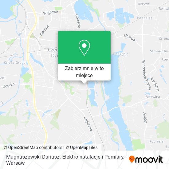 Mapa Magnuszewski Dariusz. Elektroinstalacje i Pomiary