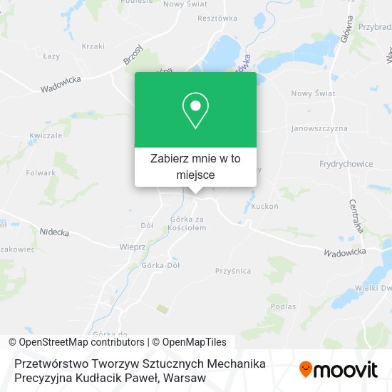 Mapa Przetwórstwo Tworzyw Sztucznych Mechanika Precyzyjna Kudłacik Paweł