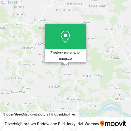 Mapa Przedsiębiorstwo Budowlane Bild Jerzy Idzi