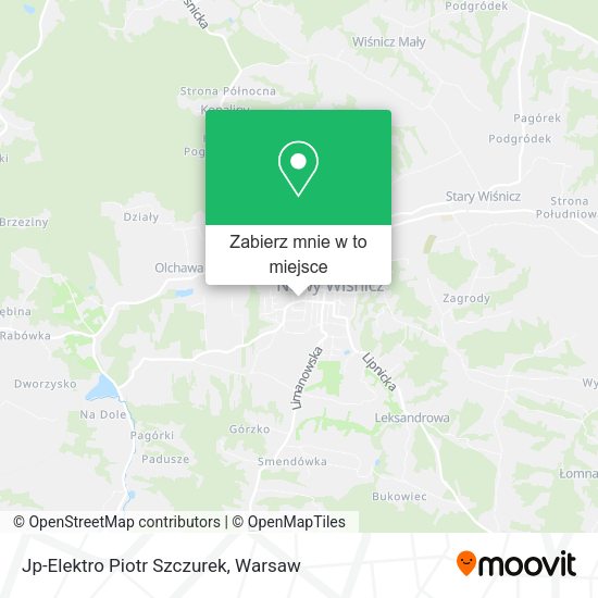 Mapa Jp-Elektro Piotr Szczurek