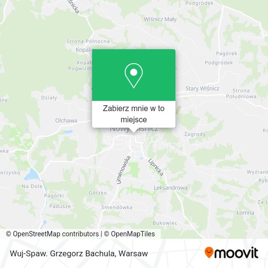 Mapa Wuj-Spaw. Grzegorz Bachula