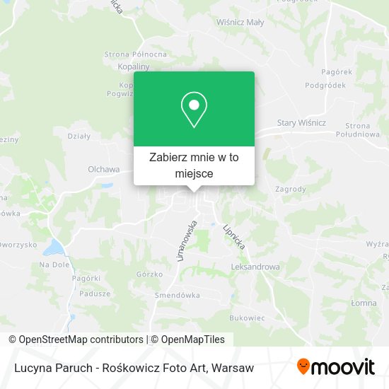 Mapa Lucyna Paruch - Rośkowicz Foto Art