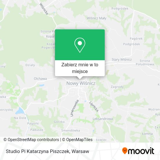 Mapa Studio Pi Katarzyna Piszczek