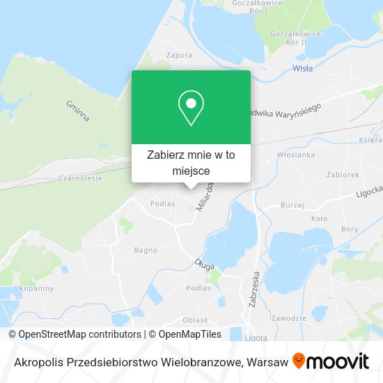 Mapa Akropolis Przedsiebiorstwo Wielobranzowe